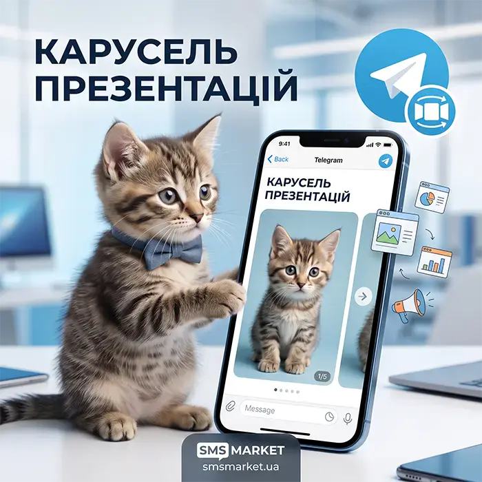 Маленький шаг для мессенджера, огромный скачок для котов: в Telegram появились карусели