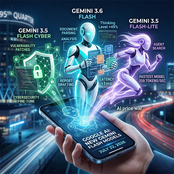 Потрійний оновлений залп: як Google Gemini 3.6 Flash, Flash-Lite та Cyber змінюють роботу з ШІ