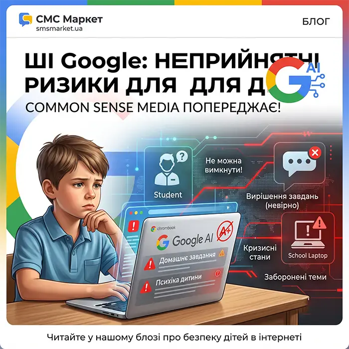 ШІ без гальм: чому нові функції Google Search визнали небезпечними для дітей