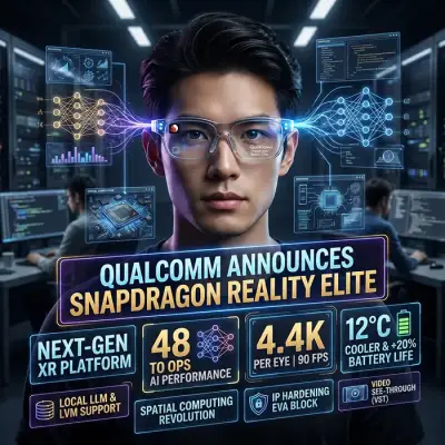 Прорив у VR та смарт-окулярах: Qualcomm представила флагманський процесор Snapdragon Reality Elite