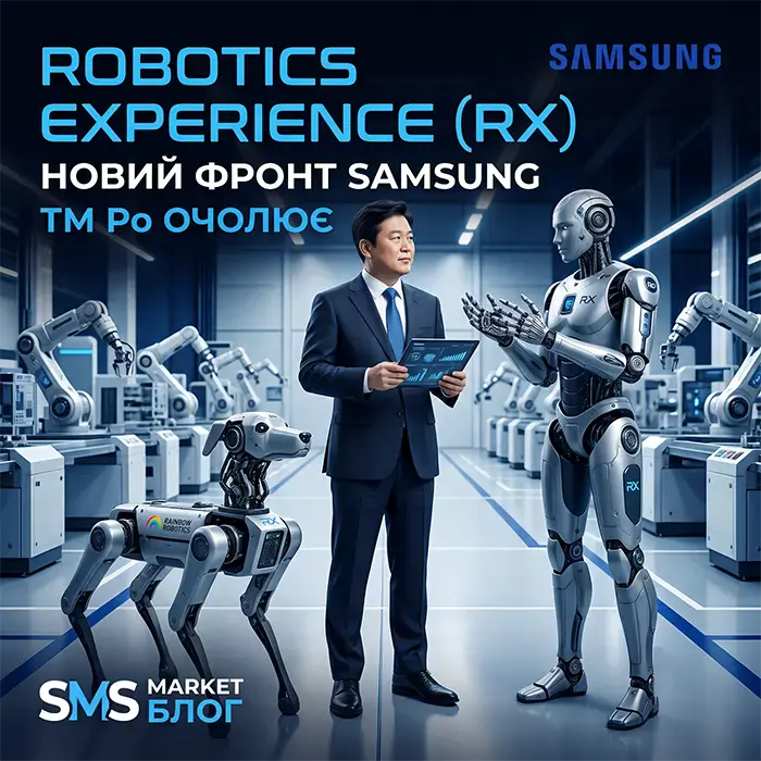 Секретний фронт Samsung: чому ТМ Ро особисто очолив новий робототехнічний підрозділ RX