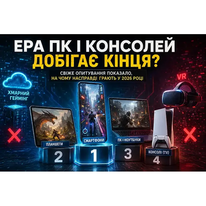 Смартфоны и планшеты рулят: результаты крупного геймерского опроса