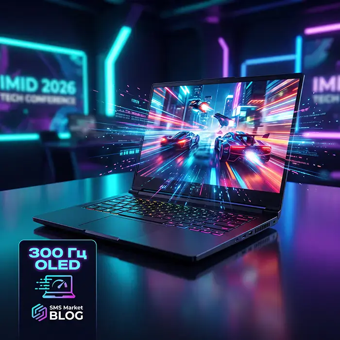 Прорив від Samsung: перші 300 Гц OLED-екрани для ноутбуків та масивні QD-OLED панелі