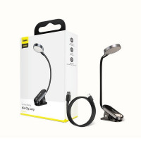 Універсальна настільна акумуляторна лампа з кліпсою Baseus LED Lamp DGRAD-0G Mini Clip Універсальна настільна акумуляторна лампа з кліпсою Baseus LED Lamp DGRAD-0G Mini Clip