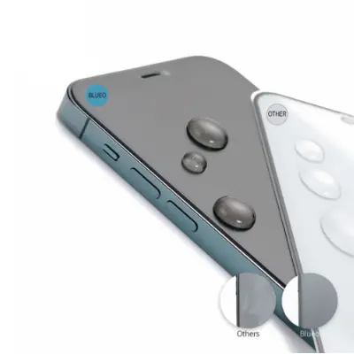 Защитное стекло Blueo Matte 5D iPhone 12 Pro Max Чёрное