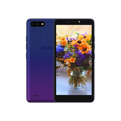 Смартфон Tecno Pop 2F (B1G) 1/16GB Dual Sim Dawn Blue, блакитний