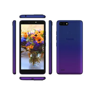 Смартфон Tecno Pop 2F (B1G) 1/16GB Dual Sim Dawn Blue, блакитний Смартфон Tecno Pop 2F (B1G) 1/16GB Dual Sim Dawn Blue, блакитний