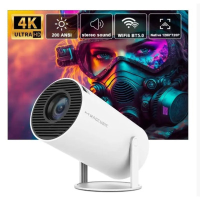 Проектор 4K Android HY300 Белый