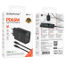Мережевий зарядний пристрій Borofone BA87A 1PD+1USB 65W + Type-C to Type-C Black, Чорний