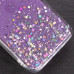 Чехол накладка Star Glitter iPhone 12/12 Pro Сиреневая