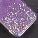 Чехол накладка Star Glitter iPhone 12/12 Pro Сиреневая