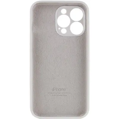 Чехол накладка HC iPhone 15 Pro Белая Full