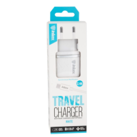 Мережевий зарядний пристрій Inkax CD-11 Type-C 2.1А (2USB) Білий Мережевий зарядний пристрій Inkax CD-11 Type-C 2.1А (2USB) Білий