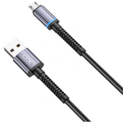 Кабель XO NB215 MicroUSB 1м Чорний