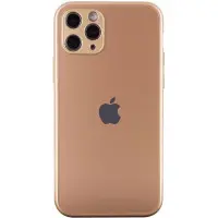 Чехол накладка Full Frosted iPhone 11 Pro Max Золотая