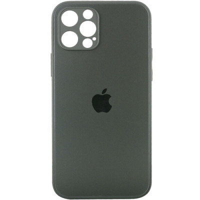 Чехол накладка Full Frosted iPhone 12 Pro Max Зеленая