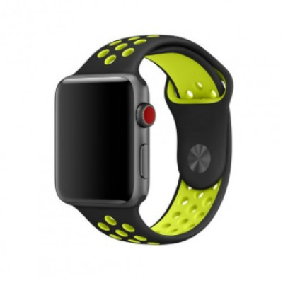 Ремінець Apple Watch 38мм Nike Зелений/Чорний