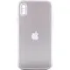 Чехол накладка Full Frosted iPhone X Белая