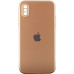 Чехол накладка Full Frosted iPhone X Золотая