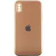 Чехол накладка Full Frosted iPhone X Золотая