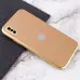 Чехол накладка Full Frosted iPhone X Золотая