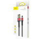 Кабель дата Baseus Cafule Lightning SE 1м Чёрно-красный Кабель дата Baseus Cafule Lightning SE 1м Чёрно-красный