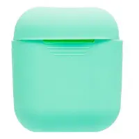 Чохол для навушників AirPods 1/2 Slim М\'ятний