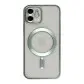 Чохол Накладка Metal Matte MagSafe iPhone 11 Зелена