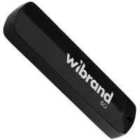 USB 8Gb Wibrand Grizzly USB 2.0 Чорна