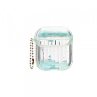 Чохол для AirPods Sequins Бирюзовый Чохол для AirPods Sequins Бирюзовый