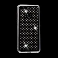 Чехол накладка Unique Skid Huawei Y6 2019 с камнями Прозрачный