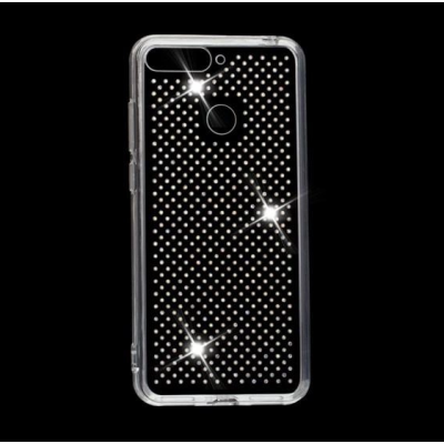 Накладка Unique Skid Huawei Y6 2019 с камнями Прозрачный