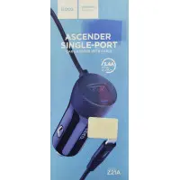 Автомобильное зарядное устройство Hoco Z21 3.4A Lightning