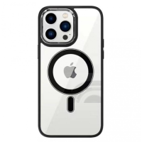 Чохол накладка Crystal Guard MagSafe iPhone 14 Pro Чорна Чохол накладка Crystal Guard MagSafe iPhone 14 Pro Чорна