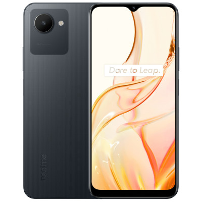 Смартфон Realme C30s 4/64GB Stripe Black, чорний