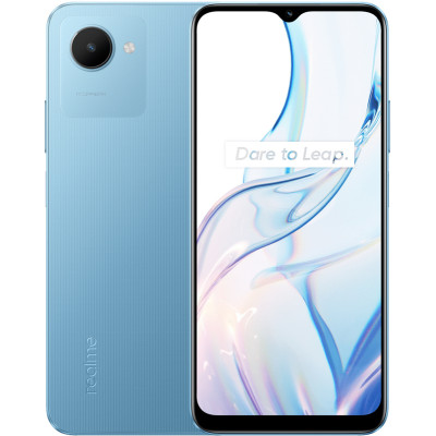 Смартфон Realme C30s 4/64GB Stripe Blue, синій