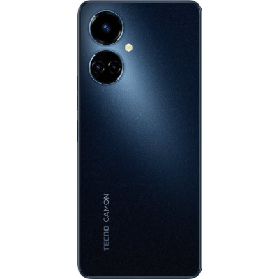 Смартфон TECNO CAMON 19 CI6n 6/128 NFC Eco Black, чорний