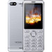 Кнопочный телефон Nomi i2411 Silver, серый
