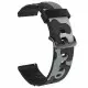 Ремешок Amazfit Bip Силікон Принт Камуфляж Черно-серый