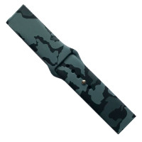 Ремешок Amazfit Bip Силікон Принт Камуфляж Пиксель Черно-серый Ремешок Amazfit Bip Силікон Принт Камуфляж Пиксель Черно-серый