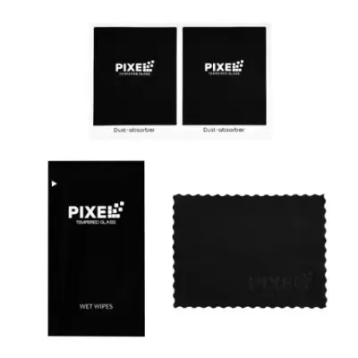 Защитное стекло Pixel 5D iPhone 15 Pro Max Чёрное