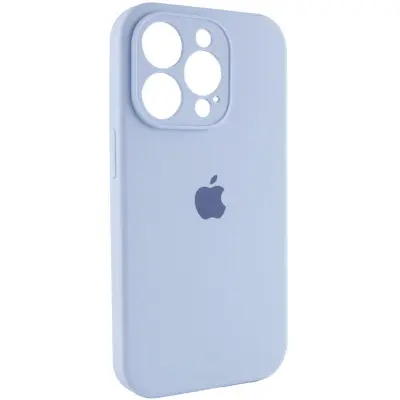 Чохол накладка HC iPhone 15 Pro Max Блакитна Full (Lilac Blue)