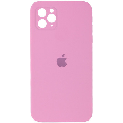 Чехол накладка HC iPhone 11 Pro Розовый Light Pink Square Full
