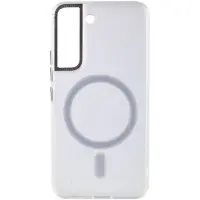 Чехол накладка Lyon Frosted MagSafe Samsung  S901 (S22) Белая