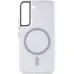 Чехол накладка Lyon Frosted MagSafe Samsung  S901 (S22) Белая