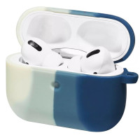 Чохол для AirPods Pro Colorfull Белый/Синий Чохол для AirPods Pro Colorfull Белый/Синий