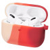 Чехол для наушников AirPods Pro Colorfull Розовый/Красный
