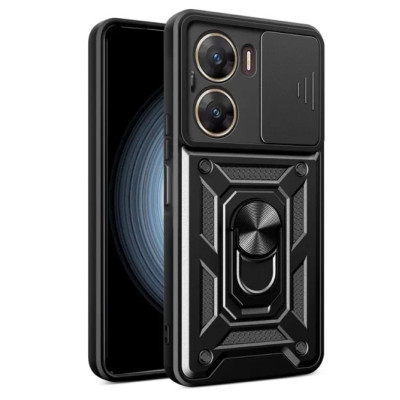 Чохол накладка Serge Ring Camshield Xiaomi Poco X7 Pro Чорна