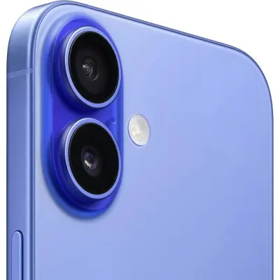 Смартфон Apple iPhone 16 128Gb Ultramarine, Фіолетовий (Refurbished)