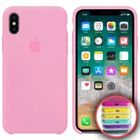 Чехол накладка HC iPhone XR Розовая (6) Light Pink